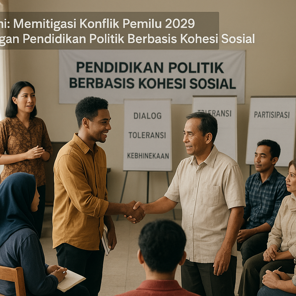 Opini: Memitigasi Konflik Pemilu 2029 dengan Pendidikan Politik Berbasis Kohesi Sosial