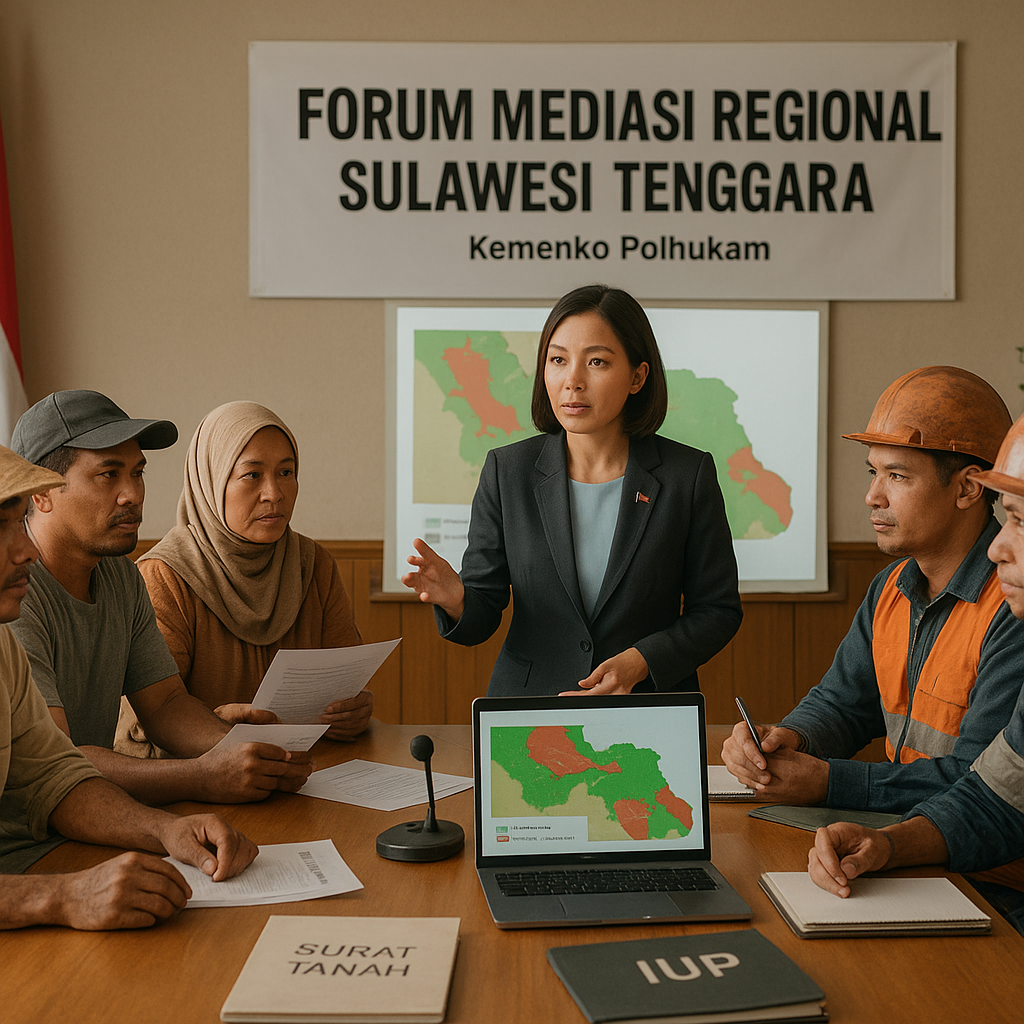 Kemenko Polhukam Dorong Forum Mediasi Regional di Sulawesi Tenggara