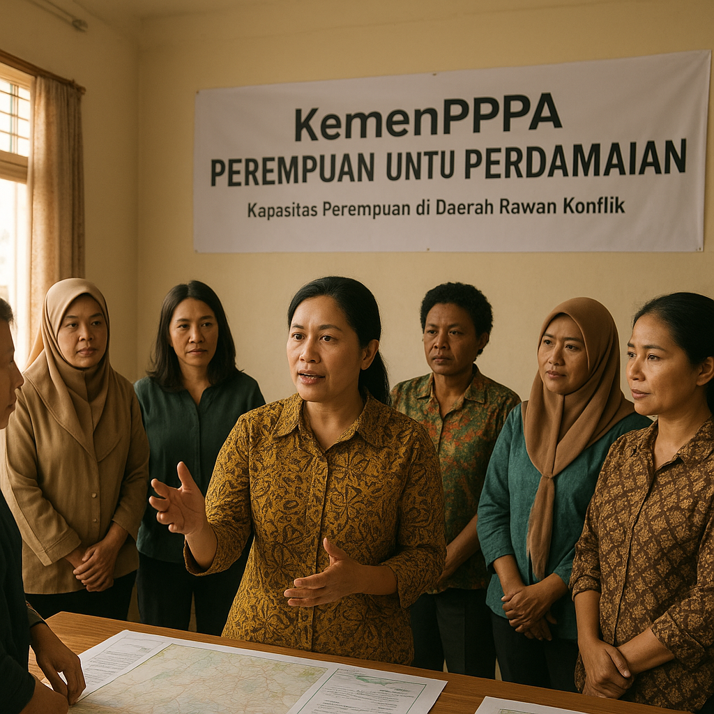 KemenPPPA Gandeng Ormas Perempuan untuk Kawal Isu Perdamaian di Daerah Rawan Konflik