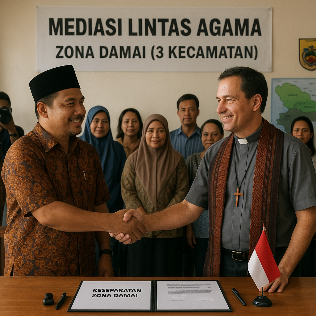 Mediasi Lintas Agama di Poso Hasilkan Kesepakatan Zona Damai
