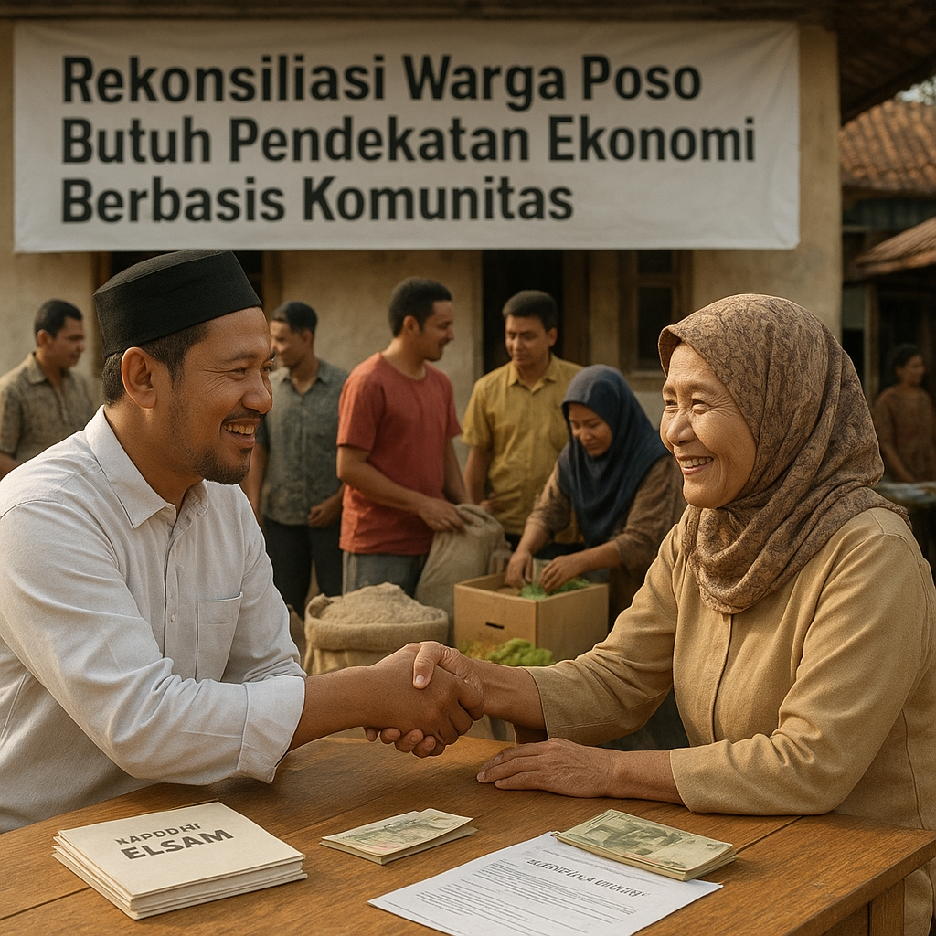 Rekonsiliasi Warga Poso Butuh Pendekatan Ekonomi Berbasis Komunitas