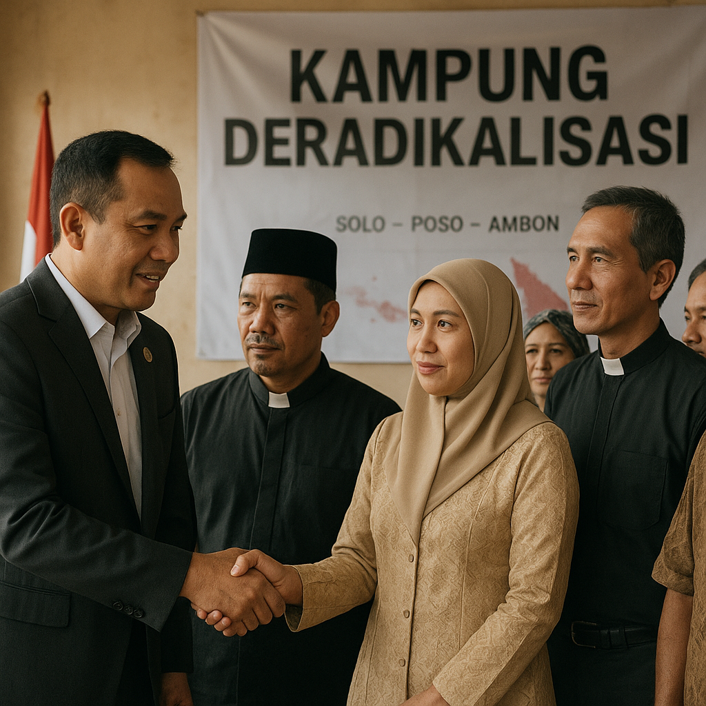 BNPT Gandeng Tokoh Agama Cegah Radikalisasi di Daerah Rawan Konflik