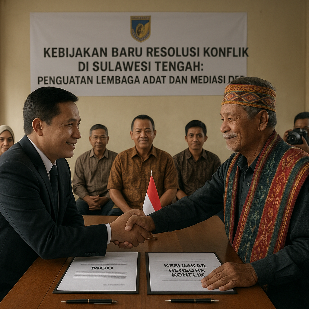 Kebijakan Baru Resolusi Konflik di Sulawesi Tengah: Penguatan Lembaga Adat dan Mediasi Desa