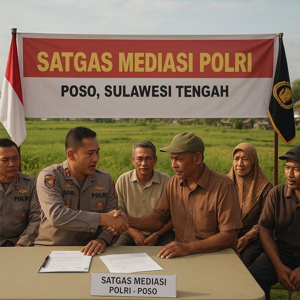 Polri Bentuk Satgas Mediasi di Poso Usai Bentrok Komunitas