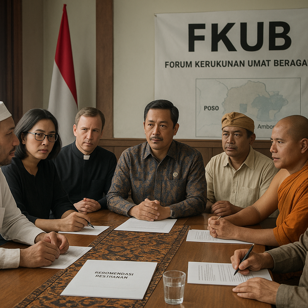 Strategi Keamanan Nasional: Penguatan Forum Kerukunan Umat Beragama di Daerah Rawan