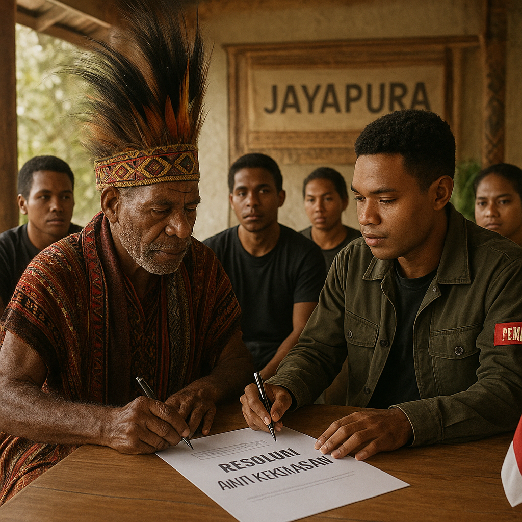 Dialog Tokoh Adat dan Pemuda di Papua Hasilkan Resolusi Anti Kekerasan