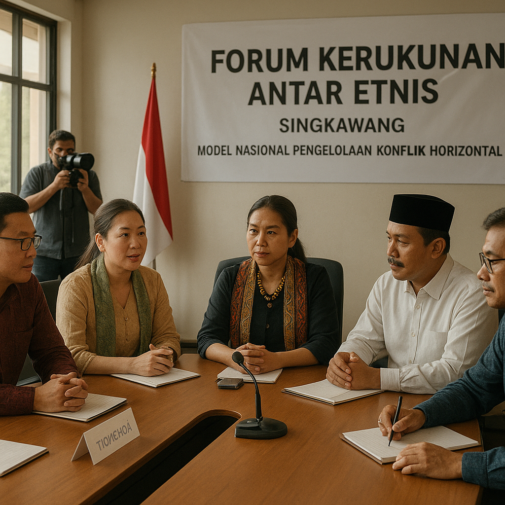 Forum Kerukunan Antar Etnis di Singkawang Jadi Model Nasional Pengelolaan Konflik Horizontal
