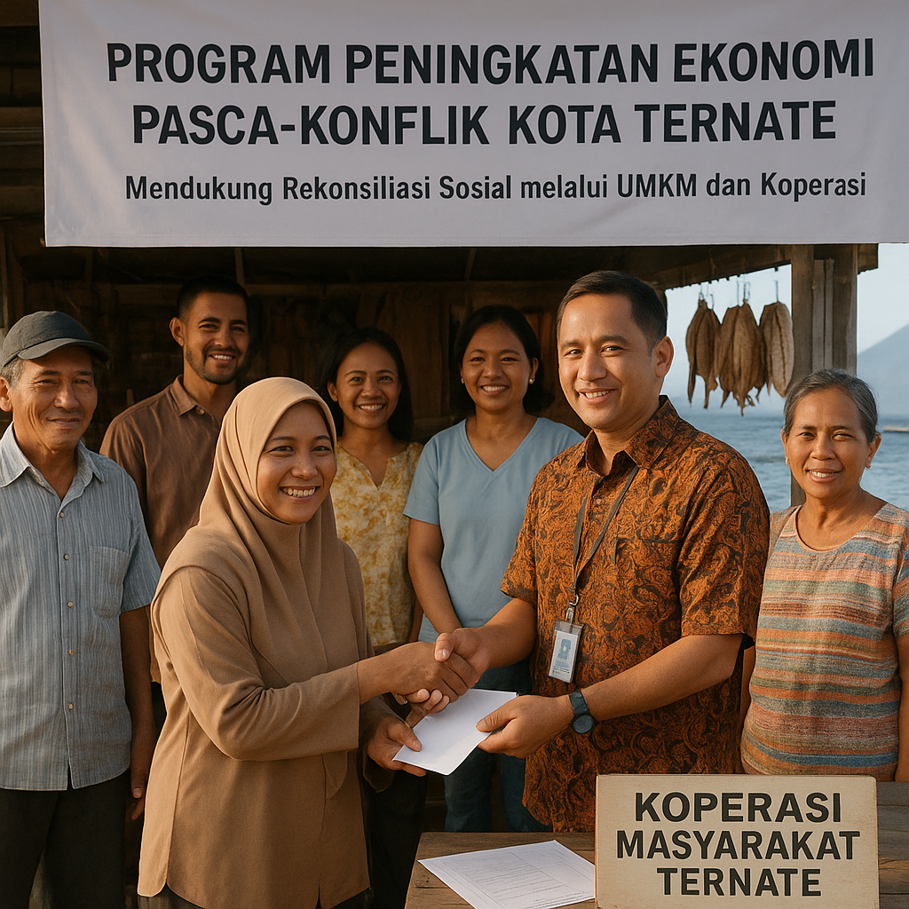 Strategi Peningkatan Ekonomi Pasca-Konflik di Ternate untuk Mendukung Rekonsiliasi Sosial