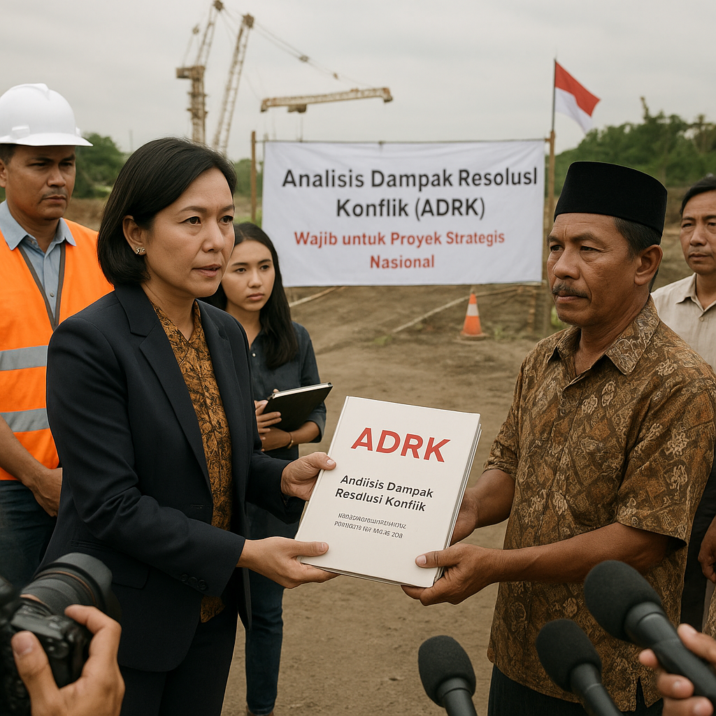 Kebijakan Baru: Pemerintah Wajibkan Analisis Resolusi Konflik untuk Setiap Proyek Strategis Nasional