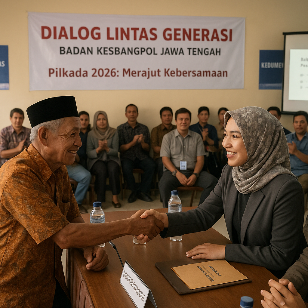 Dialog Lintas Generasi di Jawa Tengah: Mengurai Konflik Horizontal Akibat Politik Identitas
