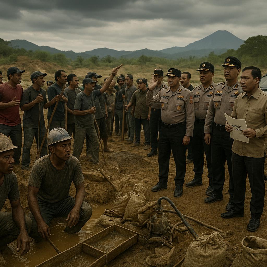 Penambangan Ilegal di Lombok Timur Picu Konflik Antar Desa, Jokowi Instruksikan Tindak Tegas