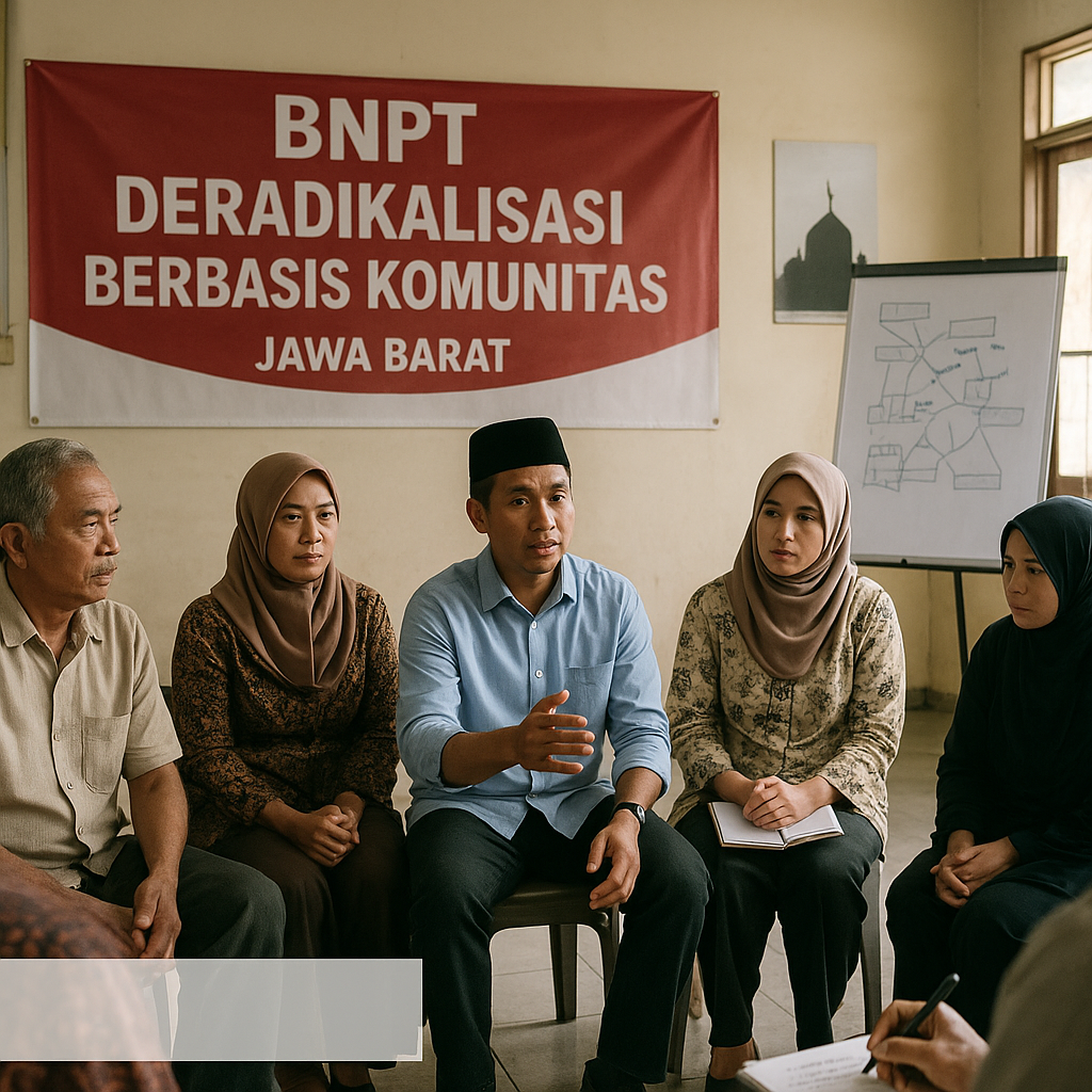 BNPT Susun Strategi Baru Deradikalisasi Berbasis Komunitas di Jawa Barat
