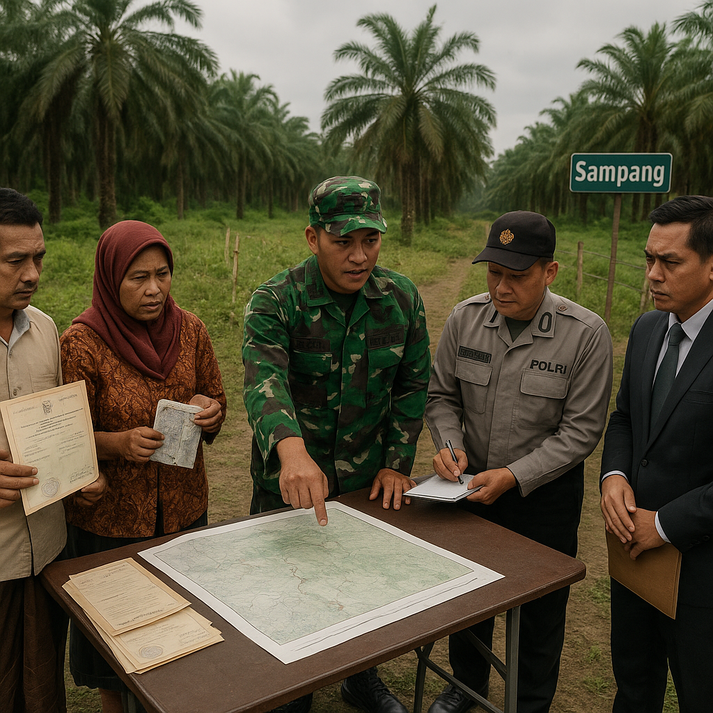 Satgas TNI-Polri Intensifkan Resolusi Konflik Tanah di Sampang