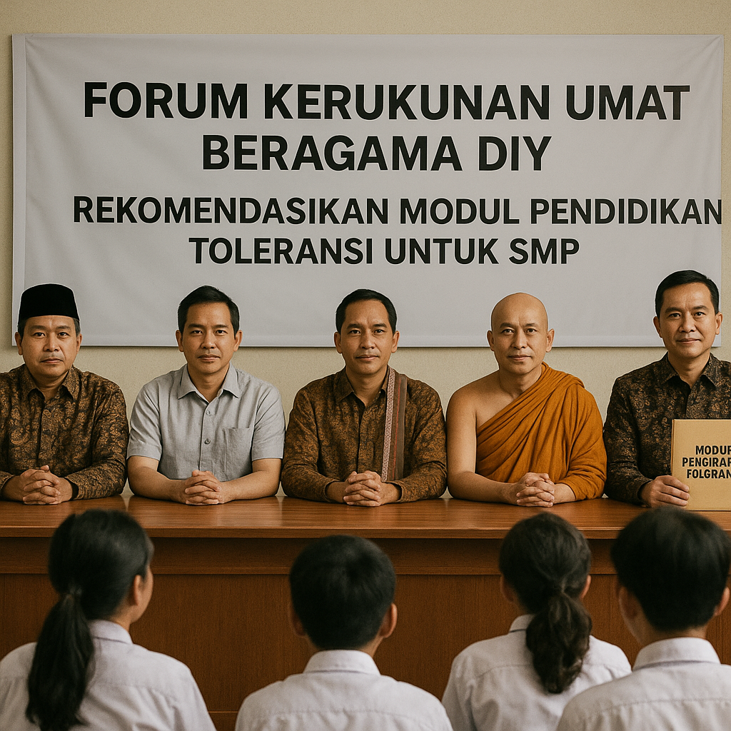 Forum Kerukunan Umat Beragama DIY Rekomendasikan Modul Pendidikan Toleransi