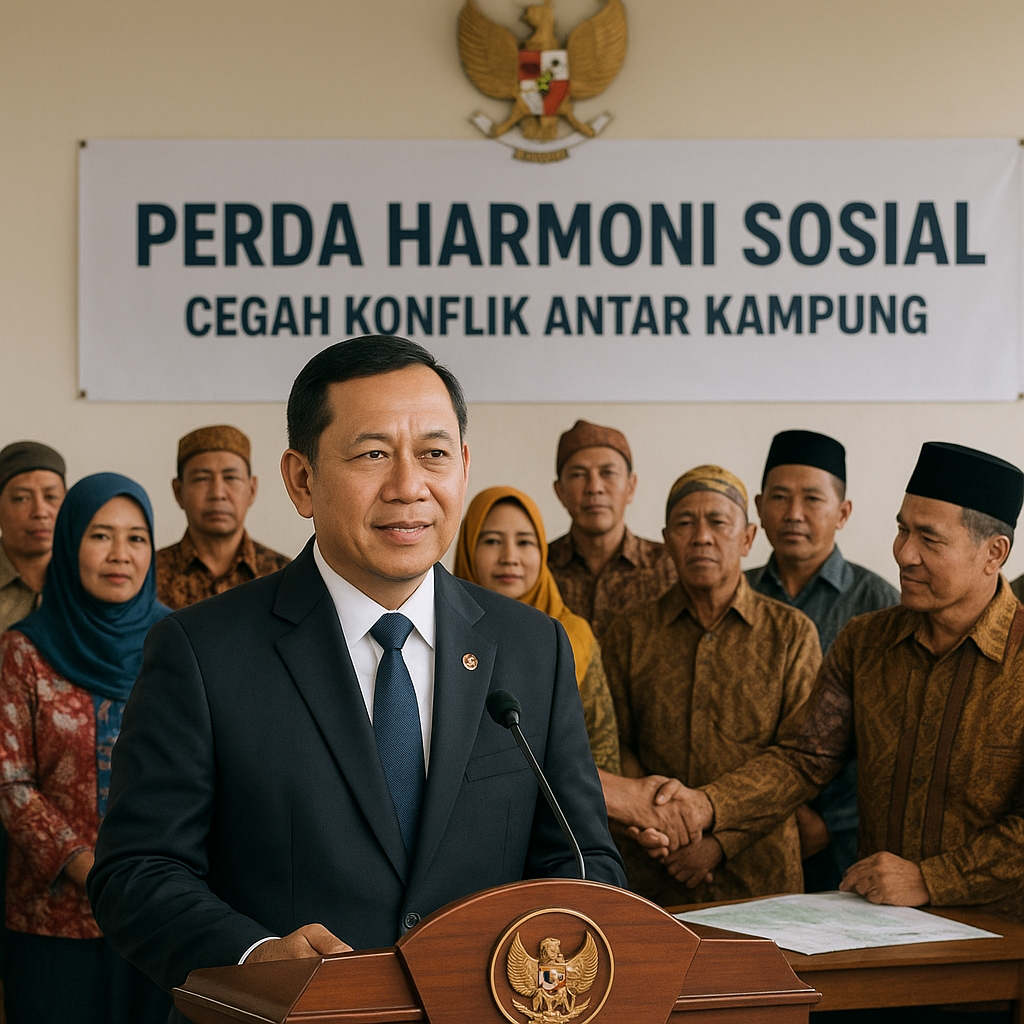 Mendagri Dorong Perda Harmoni Sosial untuk Cegah Konflik Antar Kampung