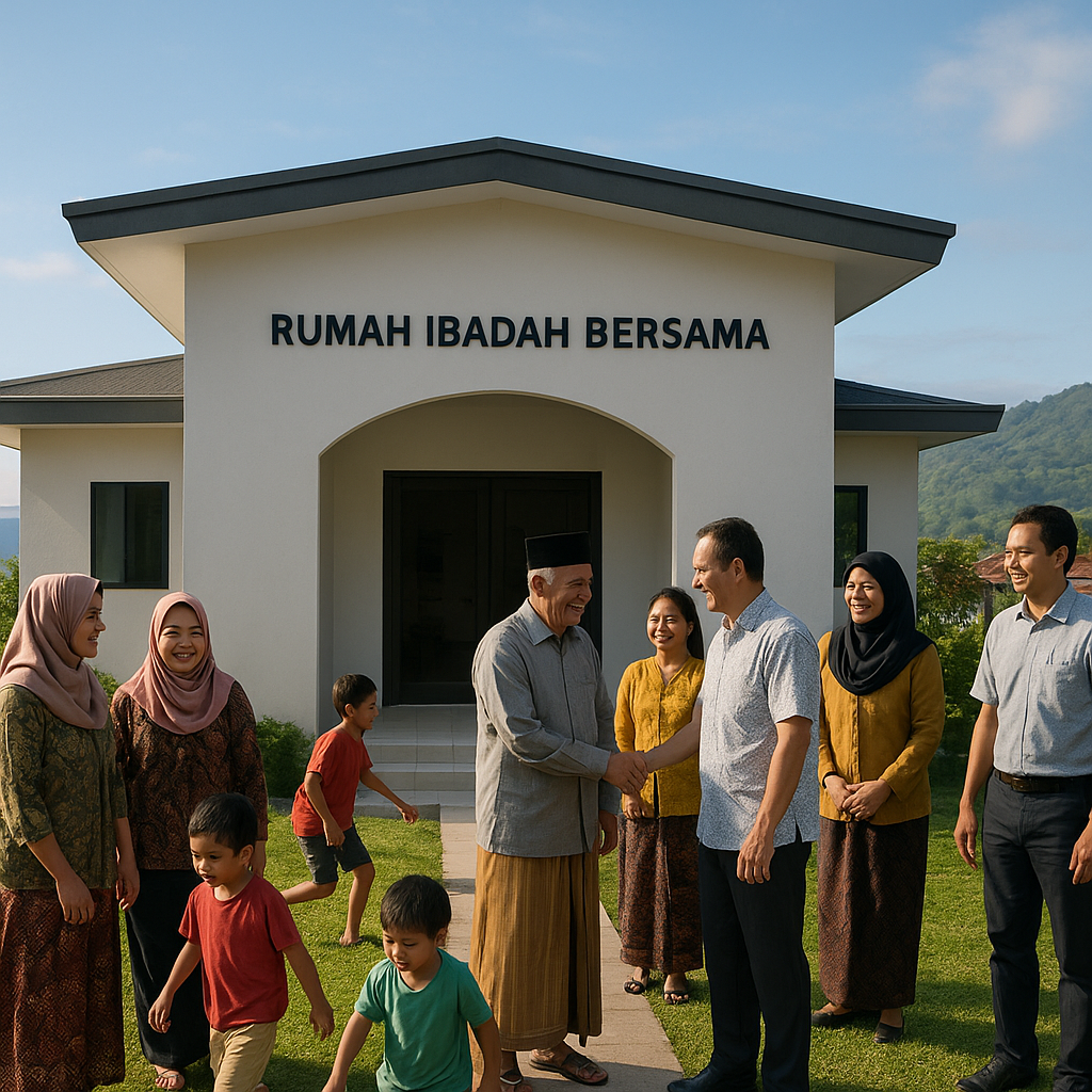 Rumah Ibadah Bersama di Ambon Jadi Simbol Kerukunan Pasca-Konflik