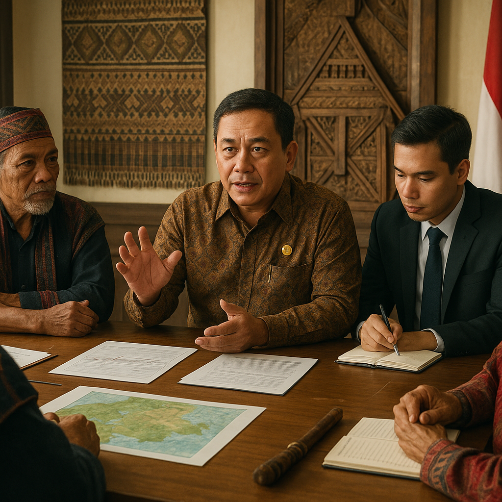 Merespon Konflik Agraria, Pemerintah Luncurkan Program Mediasi Berbasis Budaya Adat