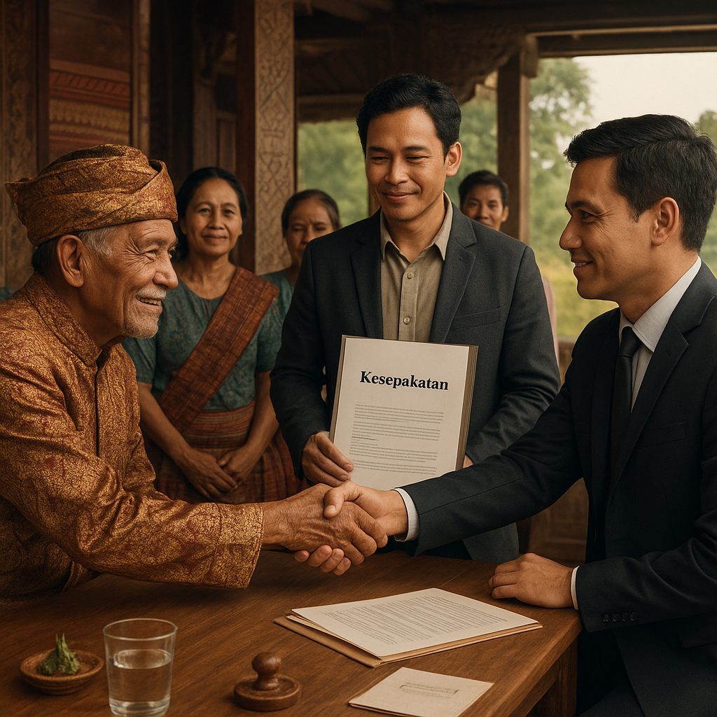 Penyelesaian Sengketa Lahan di Sumsel Melalui Pendekatan Adat dan Bantuan Hukum Non-Litigasi