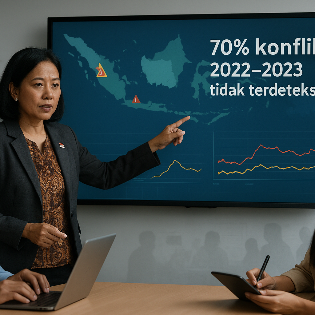 Kebijakan Early Warning System Konflik Sosial: Evaluasi Implementasi di Tiga Provinsi Rawan