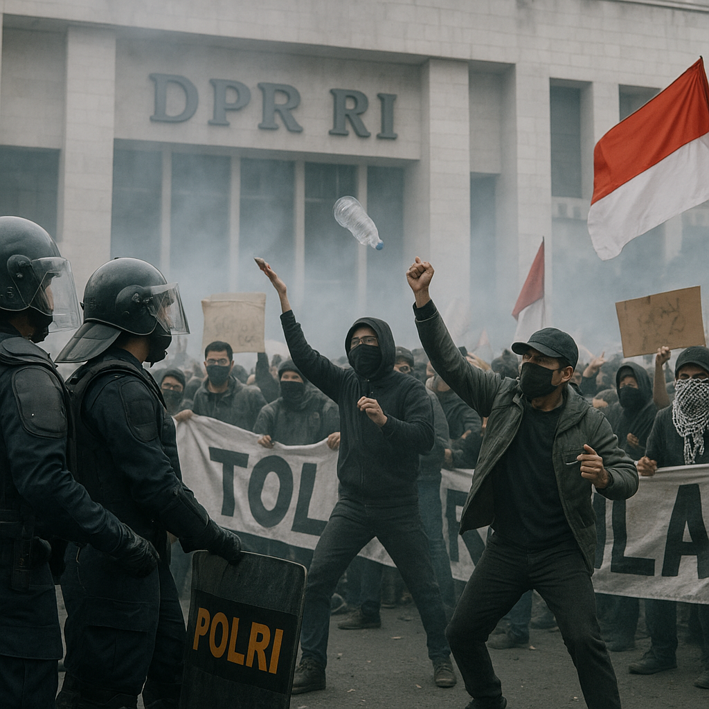 IPW Desak Usut Aktor Intelektual di Balik Bentrokan DPR: Waspadai Skenario Pengadu Domba