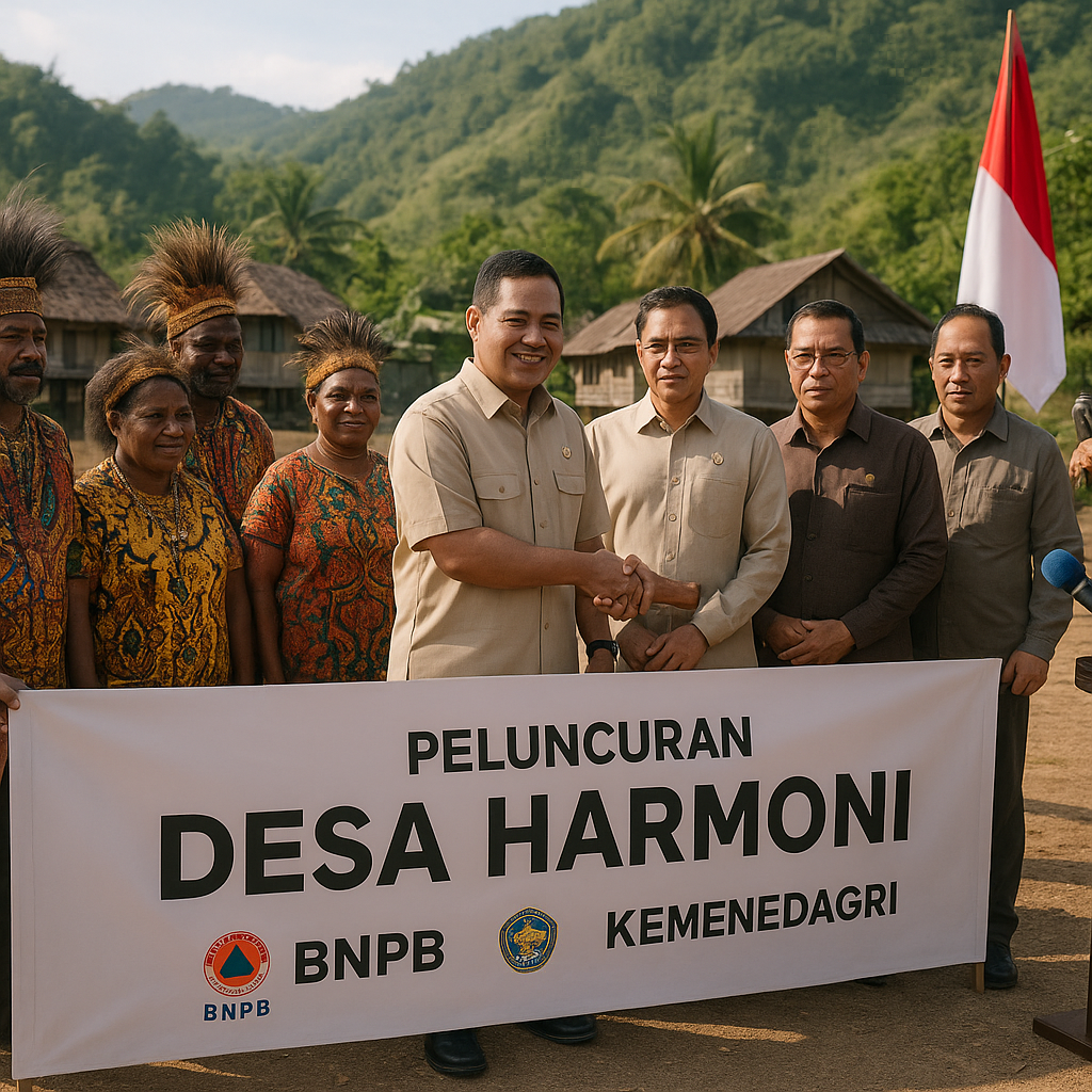 Pemerintah Luncurkan Program 'Desa Harmoni' untuk Cegah Konflik Horizontal di Papua