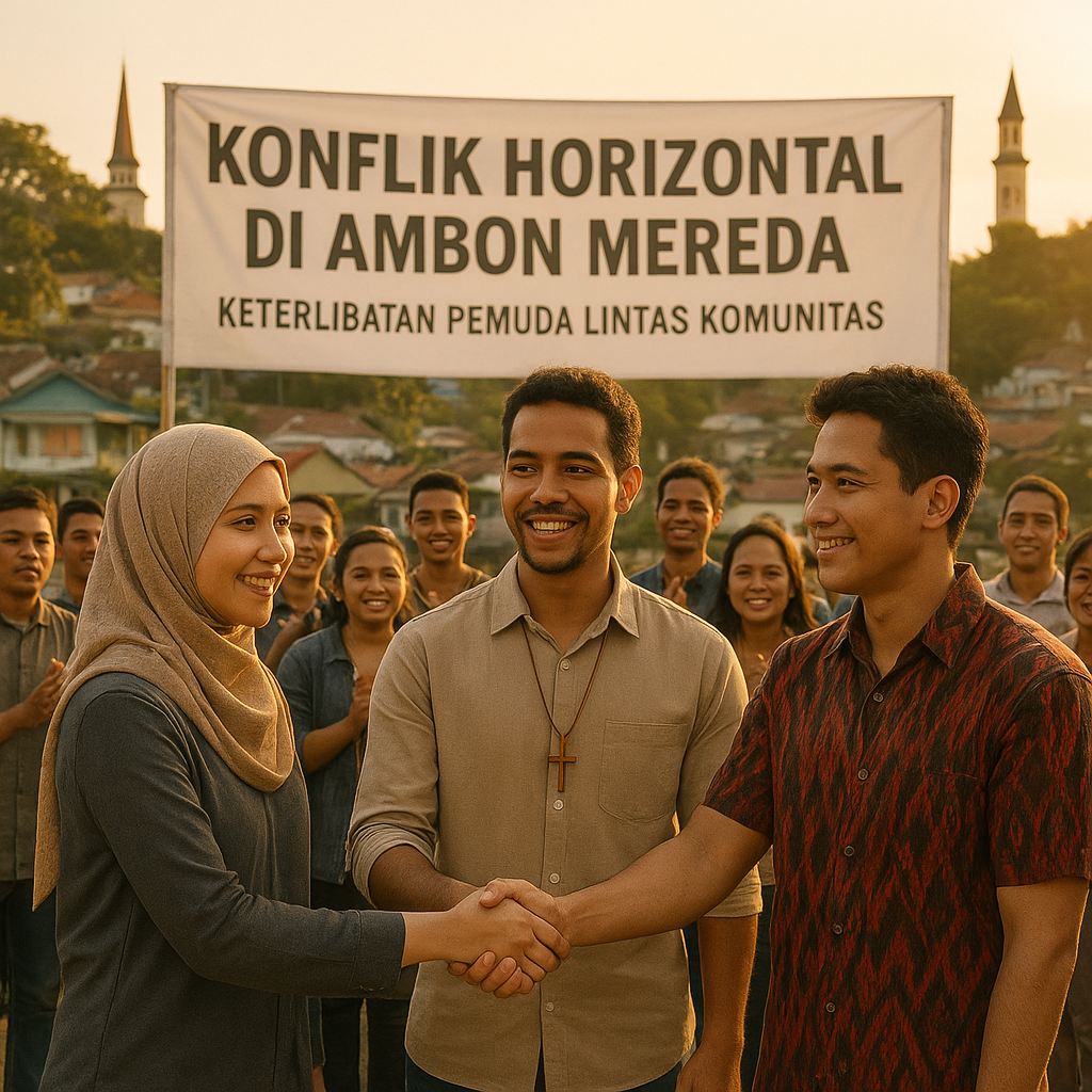 Konflik Horizontal di Ambon Mereda Berkat Keterlibatan Pemuda Lintas Komunitas