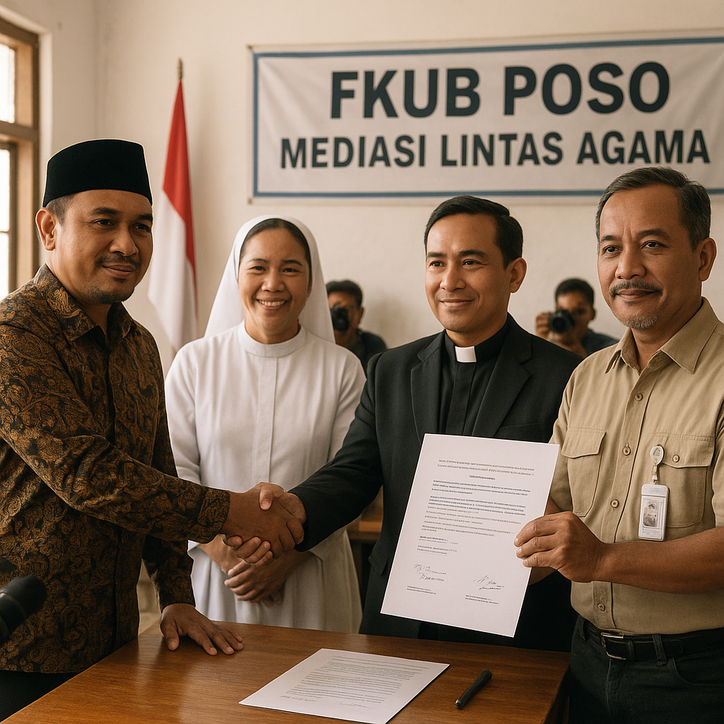 Mediasi Lintas Agama di Poso Berhasil Cegah Konflik Horizontal Jelang Pilkada