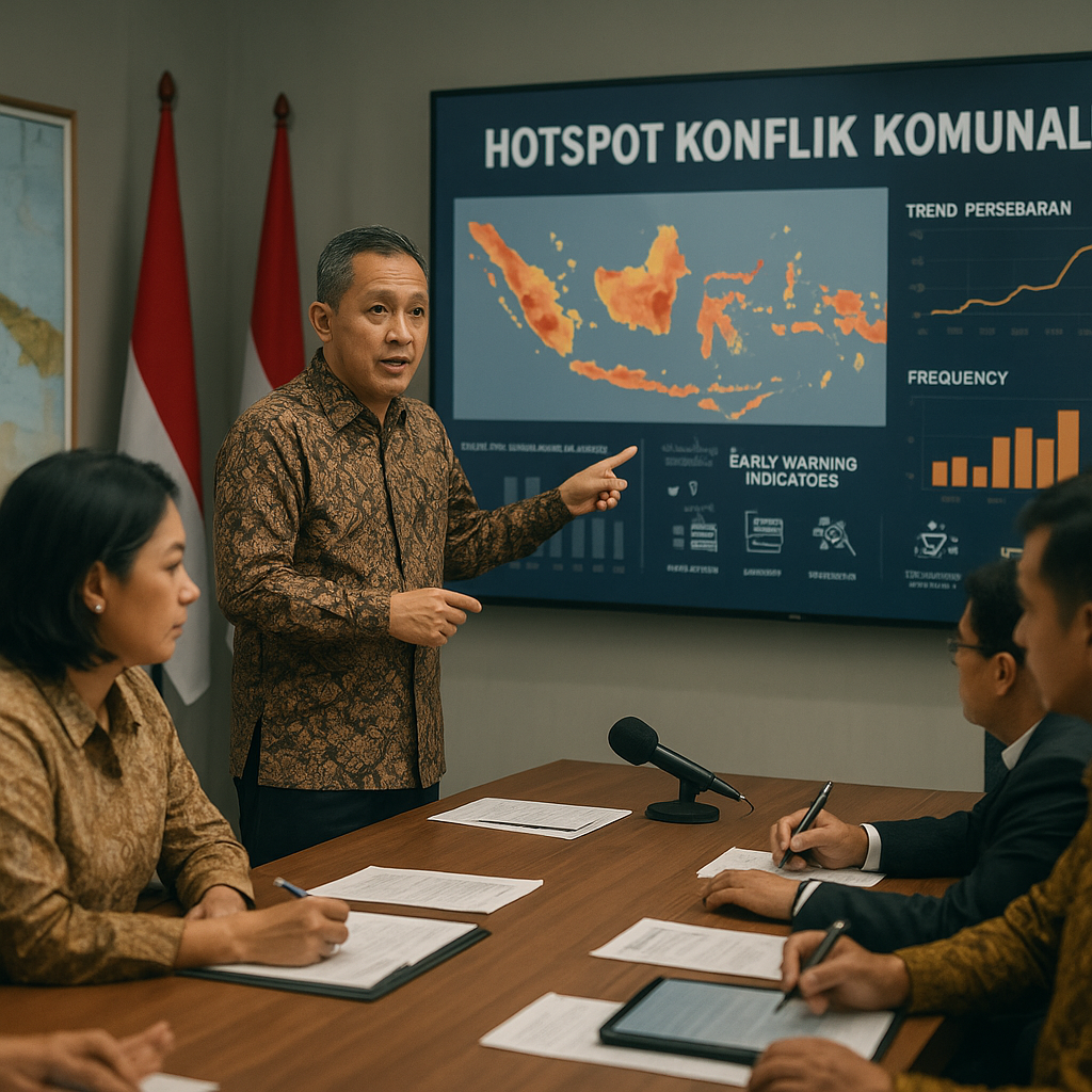 Kemenko Polhukam Rancang Grand Design Resolusi Konflik Komunal Berbasis Data