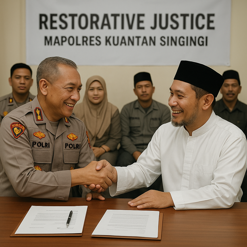 Polemik di Media Sosial Berakhir Damai, Polda StG dan Ustadz Darwis Dt Tempuh Restorative Justice