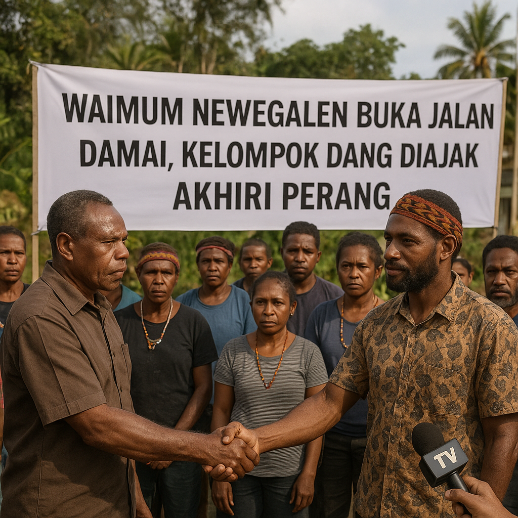 Waimum Newegalen Buka Jalan Damai, Kelompok Dang Diajak Akhiri Perang