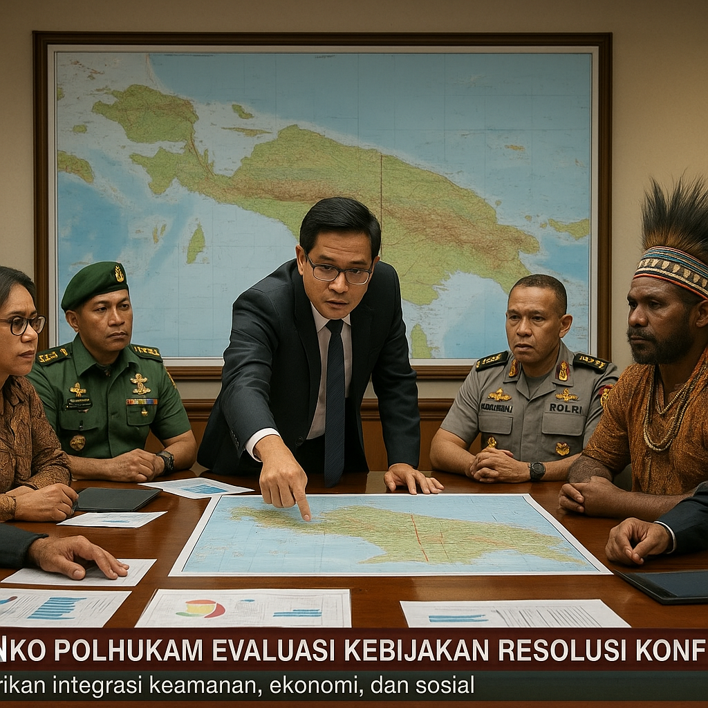 Kemenko Polhukam Evaluasi Kebijakan Resolusi Konflik di Papua