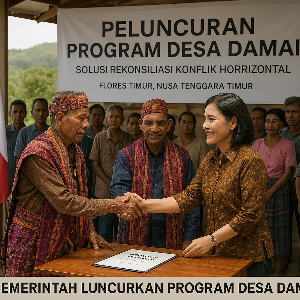 Pemerintah Luncurkan Program Desa Damai: Solusi Rekonsiliasi Konflik Horizontal di Nusa Tenggara Timur