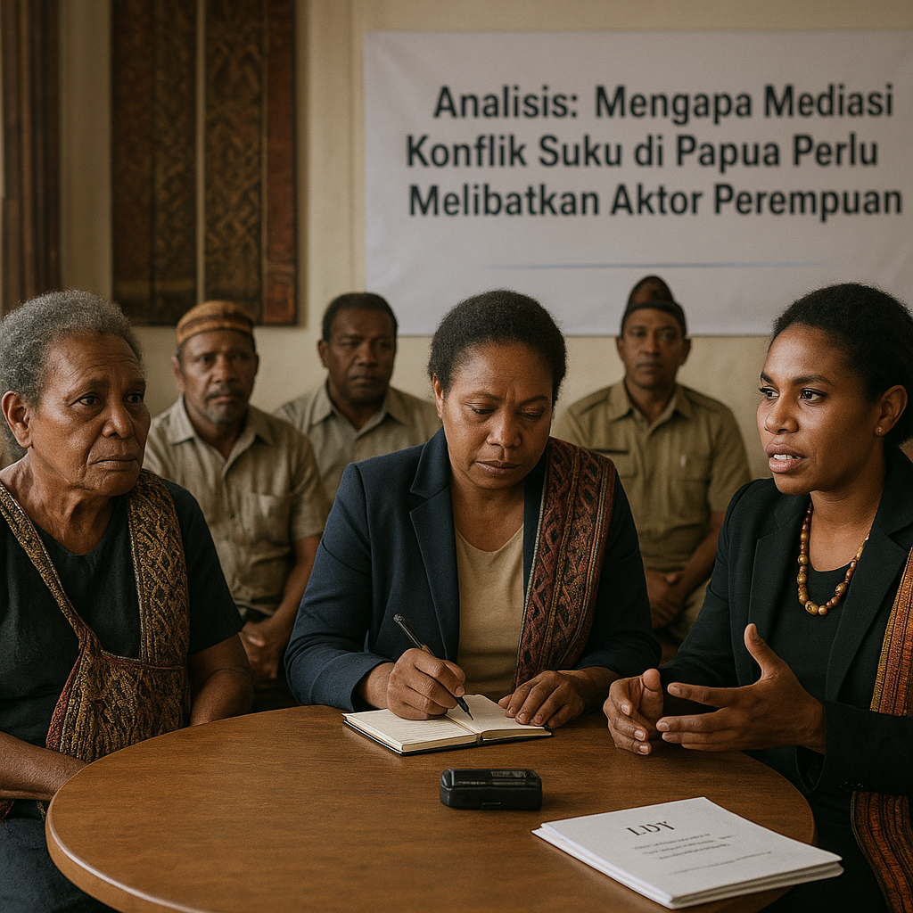Analisis: Mengapa Mediasi Konflik Suku di Papua Perlu Melibatkan Aktor Perempuan