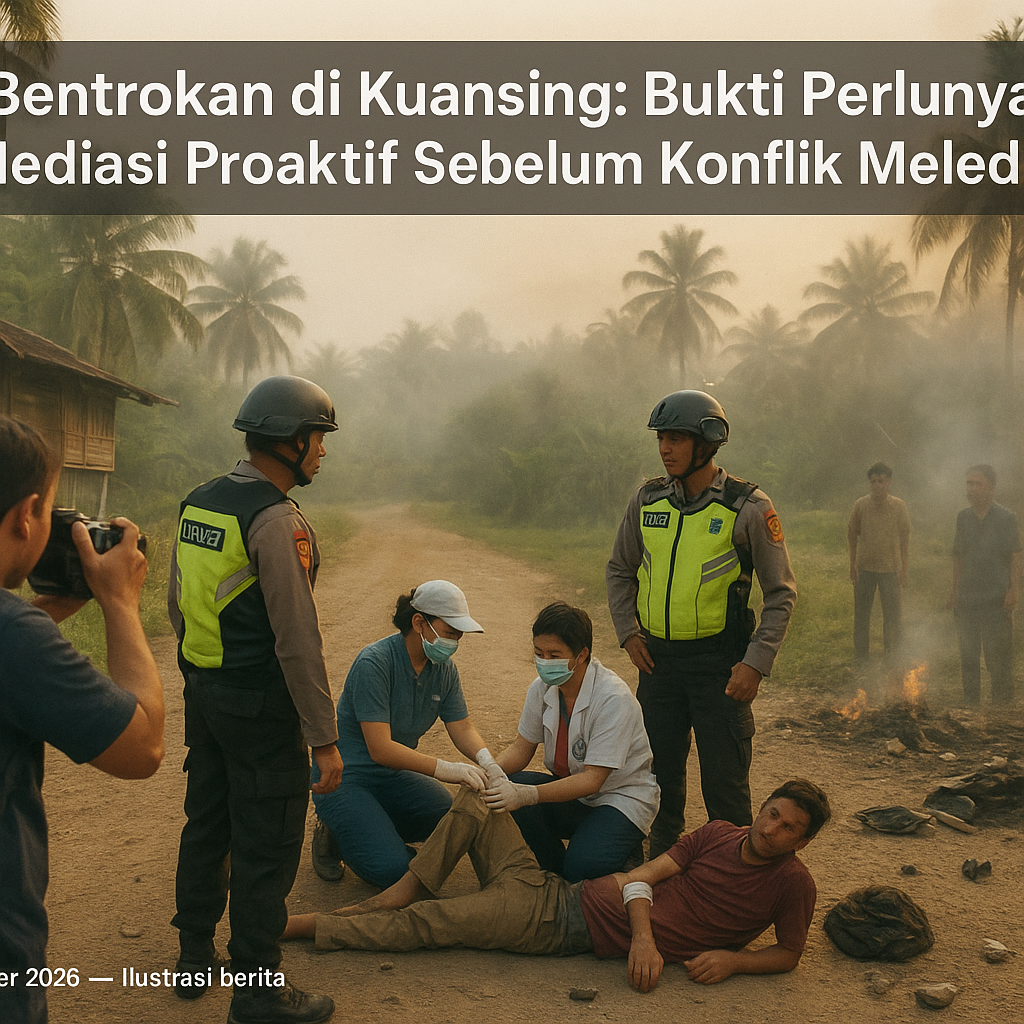 Bentrokan di Kuansing Bukti Perlunya Mediasi Proaktif Sebelum Konflik Meledak