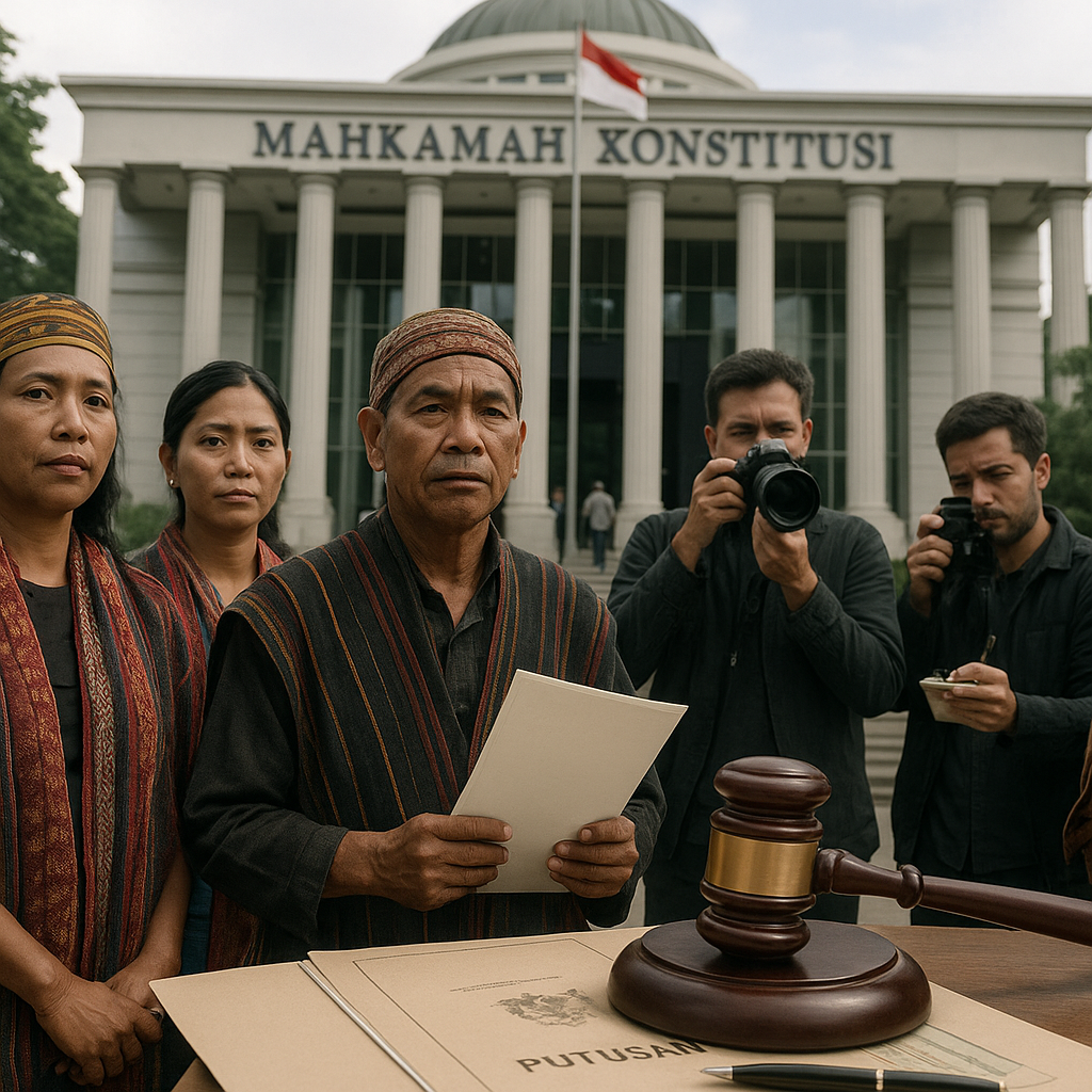 Mahkamah Konstitusi Perkuat Putusan tentang Hak Masyarakat Adat dalam Penyelesaian Konflik Agraria