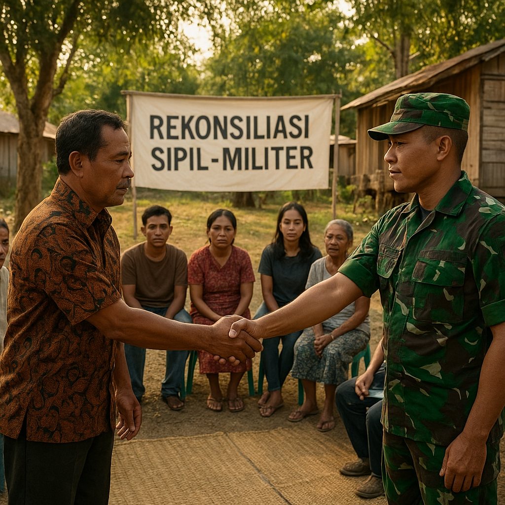 Opini: Rekonsiliasi Sipil-Militer Pasca Konflik Horizontal di Sulawesi Tengah