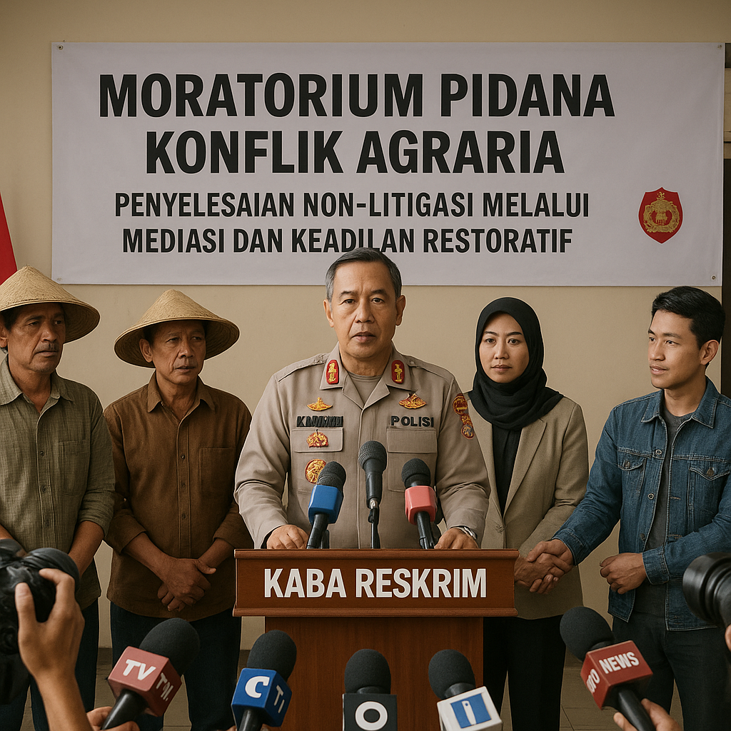 Kabareskrim Tangguhkan Penanganan Perkara Pidana Terkait Konflik Agraria, Ada Apa?