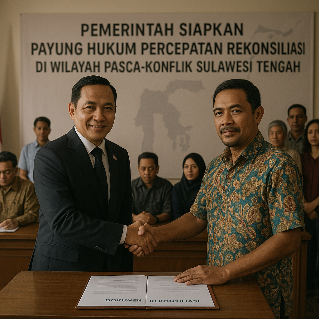 Pemerintah Siapkan Payung Hukum Percepatan Rekonsiliasi di Wilayah Pasca-Konflik Sulawesi Tengah