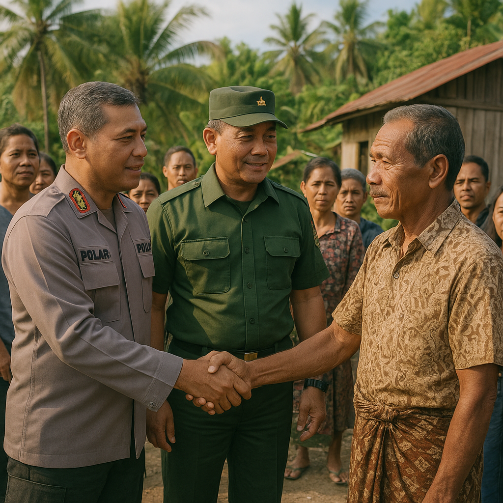 Kapolda dan Pangdam Turun ke Lokasi Konflik di Maluku, Serukan Jurnalisme Damai dan Gotong Royong