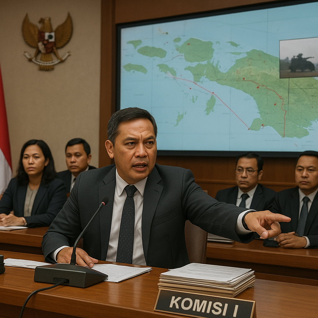 Kekerasan Berulang di Papua, Komisi I DPR Desak Pemerintah Bongkar Jaringan Kelompok Bersenjata