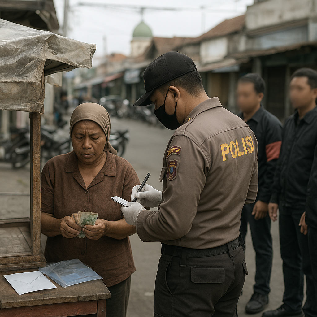 Polres Kudus selidiki oknum ormas peras PKL puluhan juta rupiah