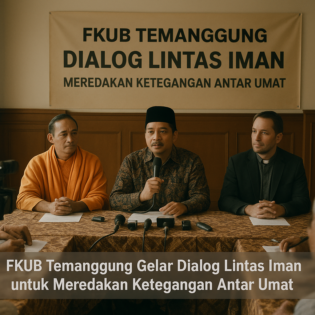 FKUB Temanggung Gelar Dialog Lintas Iman untuk Meredakan Ketegangan Antar Umat