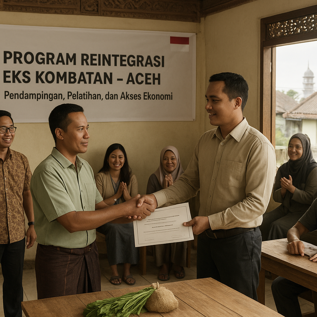 Memulihkan Pasca-Konflik: Studi Kasus Program Reintegrasi Eks Kombatan GAM dan KKS di Aceh