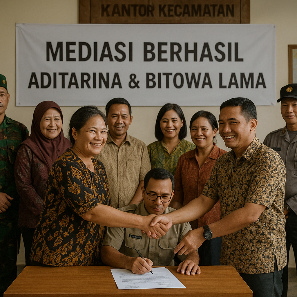 Mediasi Berhasil Atasi Perang Kelompok Aditarina-Bitowa Lama di Makassar
