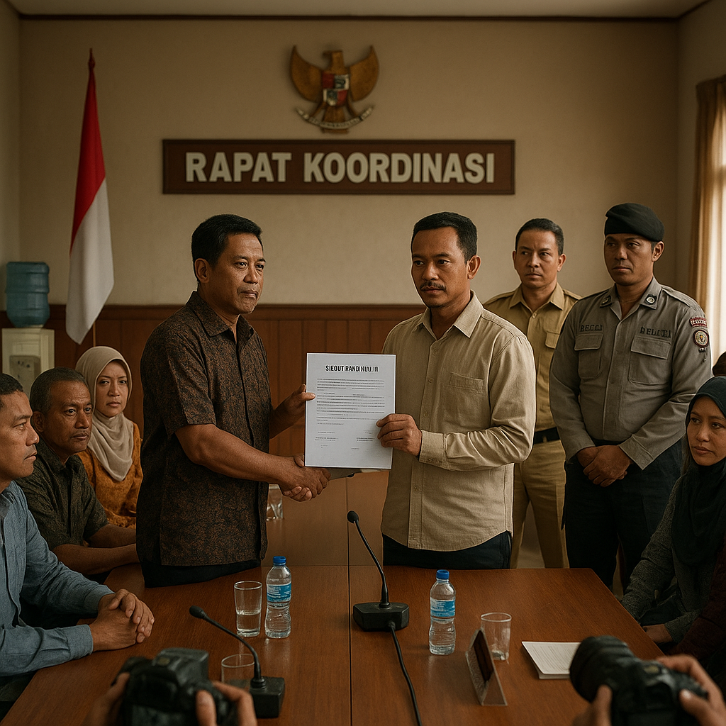 Rapat Koordinasi Digelar, Warga Aditarina dan Bitowa Lama Sepakat Hentikan Konflik di Makassar