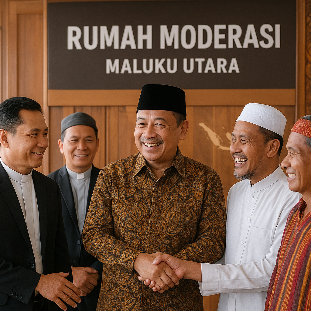 Menag Ajak Tokoh Lintas Agama Ciptakan Rumah Moderasi di Maluku Utara