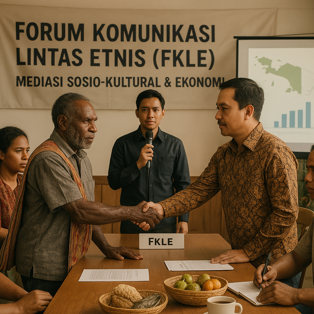 Strategi Mediasi Lintas Etnis di Papua Melalui Pendekatan Sosio-Kultural dan Ekonomi