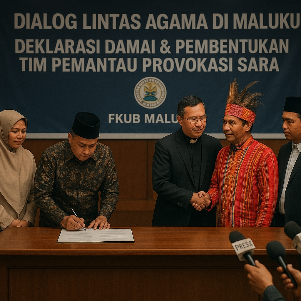 Dialog Lintas Agama di Maluku Hasilkan Kesepakatan Jaga Toleransi Jelang Pilkada 2026