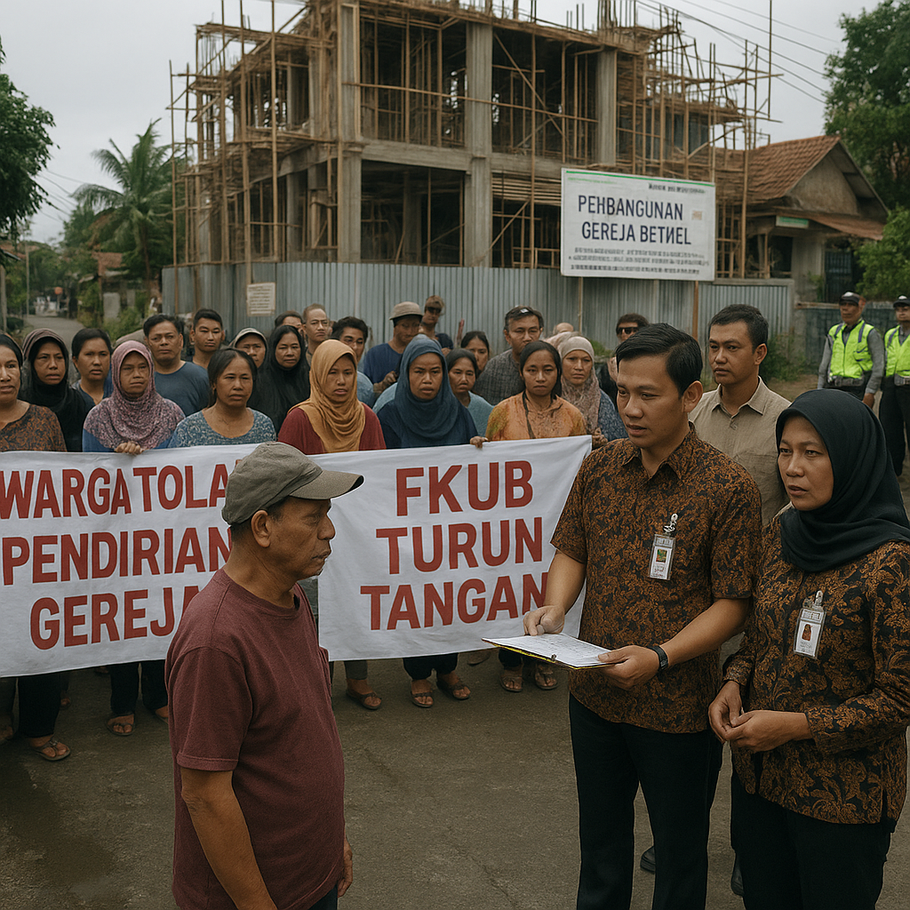 Warga Tolak Pendirian Gereja di Bogor: FKUB Turun Tangan