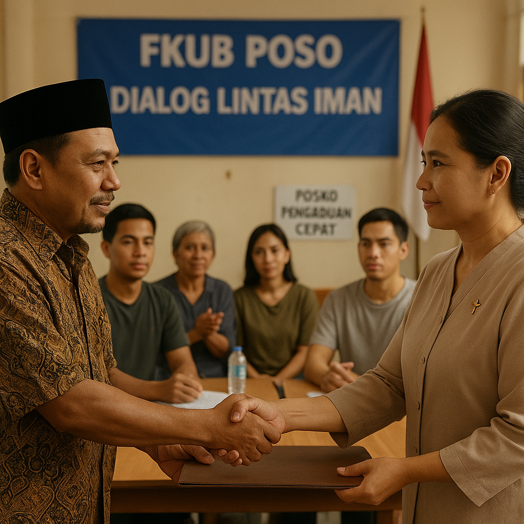 Rekonsiliasi Antarumat Beragama di Poso: FKUB Gelar Dialog Lintas Iman Bahas Bakar Rumah Ibadah